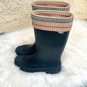 Burberry Nova Check knit top SZ 41